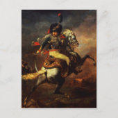 Offizier der Hussars, 1814 Postkarte (Vorderseite)