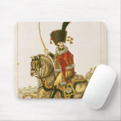 Offizier der Hussars des Kaiserschutzes Mousepad (Mit Mouse)