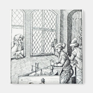Offizier der Minze Magnet
