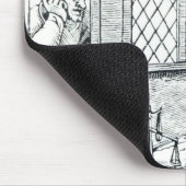 Offizier der Minze Mousepad (Ecke)