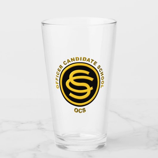 Offizier der Streitkräfte — Bewerberschule — OCS Glas (Vorderseite)