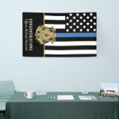 Offizier des Abschlusses der Polizeiakademie, Blau Banner (Messeveranstaltung)