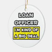 Offizier des Darlehens .. Ich bin irgendwie ein gr Keramikornament (Links)