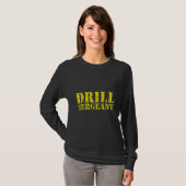 Offizier des Drill Sergeant Drill Team T-Shirt (Vorne ganz)