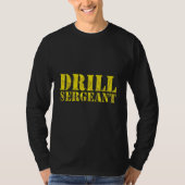 Offizier des Drill Sergeant Drill Team T-Shirt (Vorderseite)