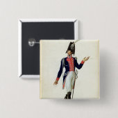 Offizier des Garde du Corps Button (Vorne & Hinten)