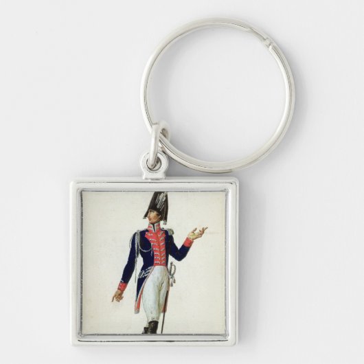 Offizier des Garde du Corps Schlüsselanhänger (Vorne)
