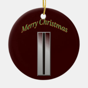 Offizier für den Haftbefehl der Armee 5 Weihnachts Keramik Ornament