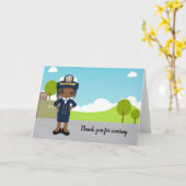 Offizier Karte (Gelbe Blume)