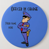 Offizier mit Amtskollegium, 12 mm Rundschaltfläche Button (Vorderseite)