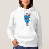 Offizier mit Stopp-Sign-Frauen Hoodie (Vorderseite)