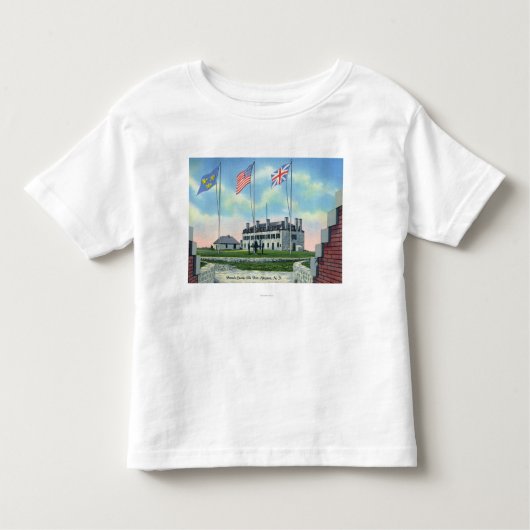 Offizier-Raum im alten französischen Schloss Kleinkind T-shirt (Vorderseite)