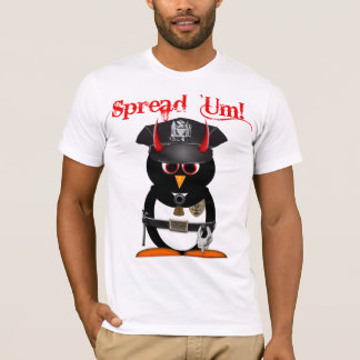 Offizier-Übel-Pinguin T-Shirt