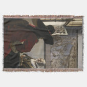 Offizier und lachendes Mädchen durch Johannes Decke (Vorderseite)