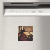 Offizier und Laughing Girl Magnet (In Situ (Geschirrspüler))