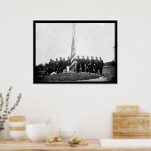 Offiziere 1865 bei Georgetown Poster (Küche)