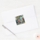Offiziere der 79. quadratischer aufkleber (Umschlag)