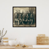 Offiziere der 9. Kavallerie SD 1891 Poster (Küche)