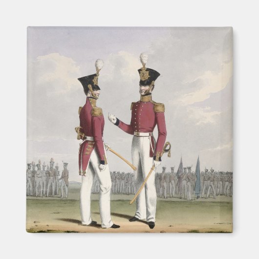 Offiziere der Royal Marines, Teller 2 von Magnet (Vorne)