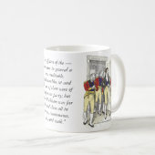 Offiziere der Shire Militia, Jane Austen Kaffeetasse (VorderseiteRechts)