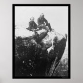 Offiziere in Lookout Mountain, TN 1864 Poster (Vorne)