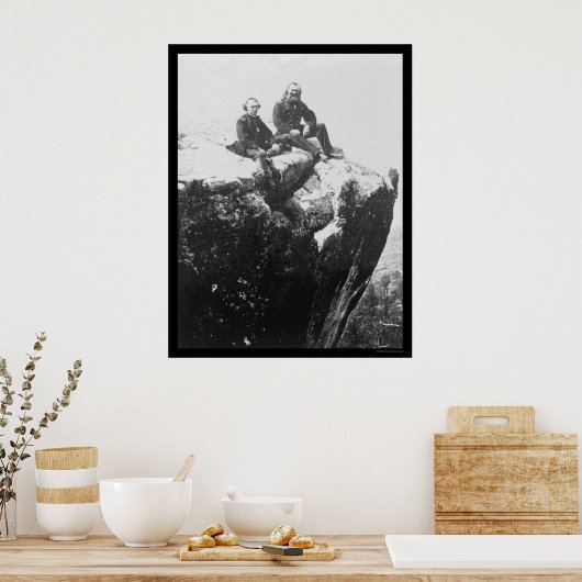 Offiziere in Lookout Mountain, TN 1864 Poster (Küche)