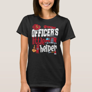 Offiziers Helferkid's Police Firefighter T-Shirt