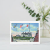 Offiziersraum im alten französischen Schloss Postkarte (Stehend Vorderseite)