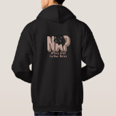 Offline bis auf Weiteres Katze Hoodie (Rückseite)