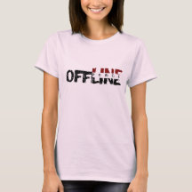 Offline-Frieden - T - Shirt für Frauen