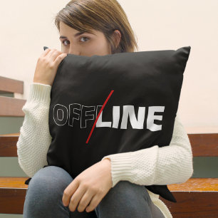 Offline Geek Spaß Einrichtung des Spielsaals Kissen