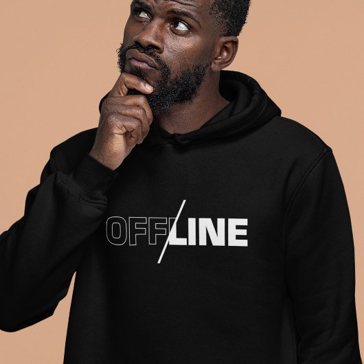 Offline | Geek Spaß Hoodie