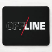 Offline | Geek Spaß Mousepad (Vorne)