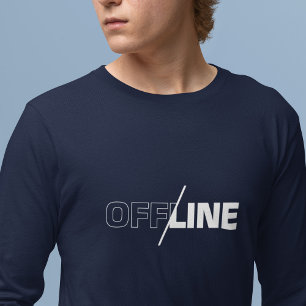 Offline   Geek Spaß T - Shirt