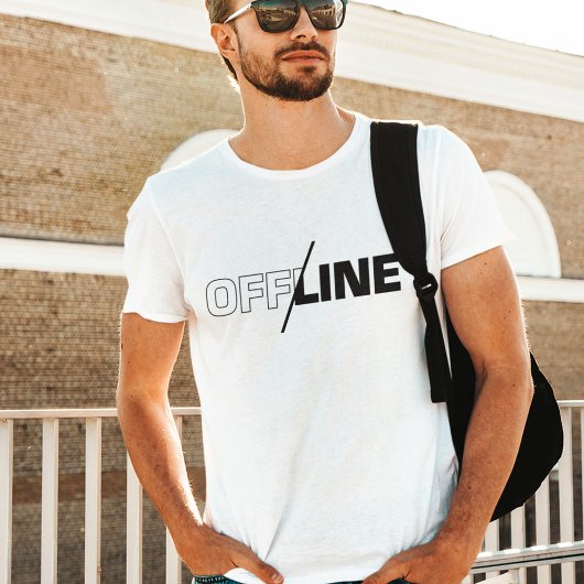 Offline | Geek Spaß T - Shirt