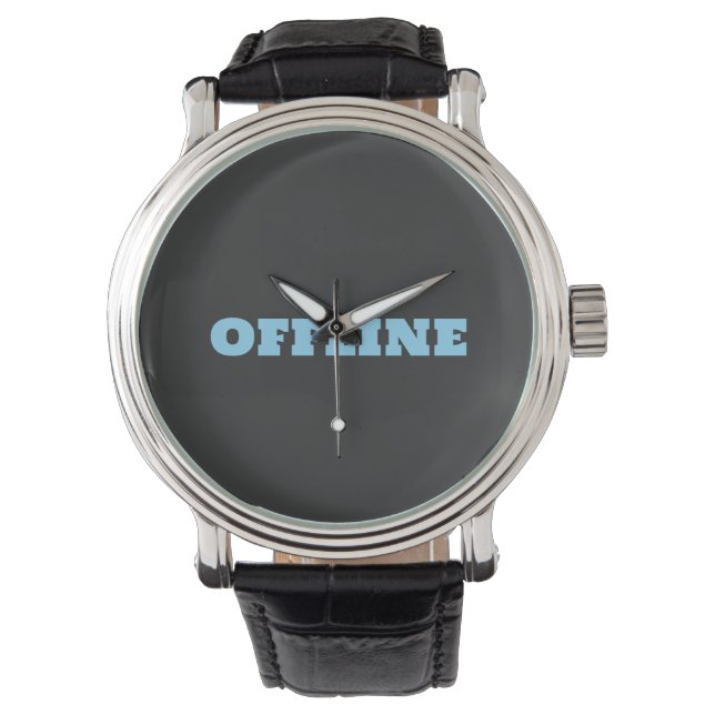 Offline ist der neue Luxus Armbanduhr (Vorderseite)