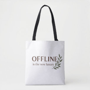 Offline ist der neue Luxus – Minimalistisches Desi Tasche