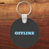 Offline ist der neue Luxus Schlüsselanhänger (Vorderseite)