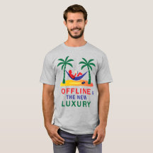 Offline ist die neue Luxus - Achtung Aussage