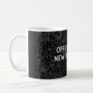Offline ist die neue Reiche Kaffeetasse