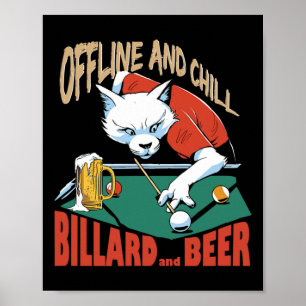 Offline-Kill und Bier Poster