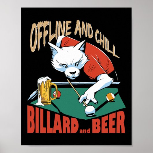 Offline-Kill und Bier Poster (Vorne)
