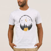 Offline Peace Of Mind Camping T-Shirt (Vorderseite)