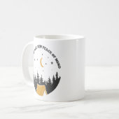Offline-Ruhe-Mond-Camp Kaffeetasse (Vorderseite Links)