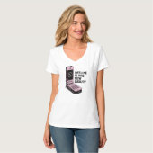 Offline zu sein ist der neue Luxus T-Shirt (Vorderseite Vollansicht)