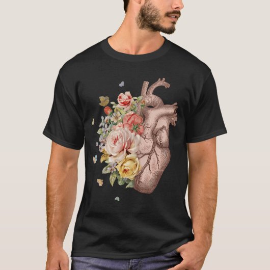 Öffne dein Herz T-Shirt (Vorderseite)