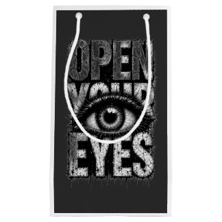 Öffne deine Augen Grunge Gothic Eye Streetwear Art Kleine Geschenktüte