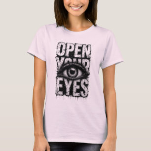 Öffne deine Augen Grunge Gothic Eye Streetwear Art T-Shirt