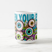 Öffne deine Augen Kaffeetasse (Mittel)
