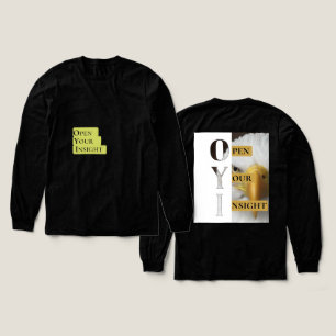 Öffne deine Einsicht – Minimalistisches, mutiges H Tri-Blend Shirt